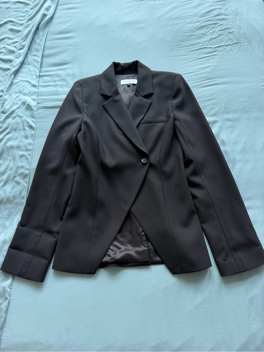 Kallmeyer Thalia Cross Blazer Chocolate Brown NEVER WORN
